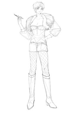 chapter67 铃铛、课堂与高跟鞋(h) , 罗迪的猫(躺下装睡)