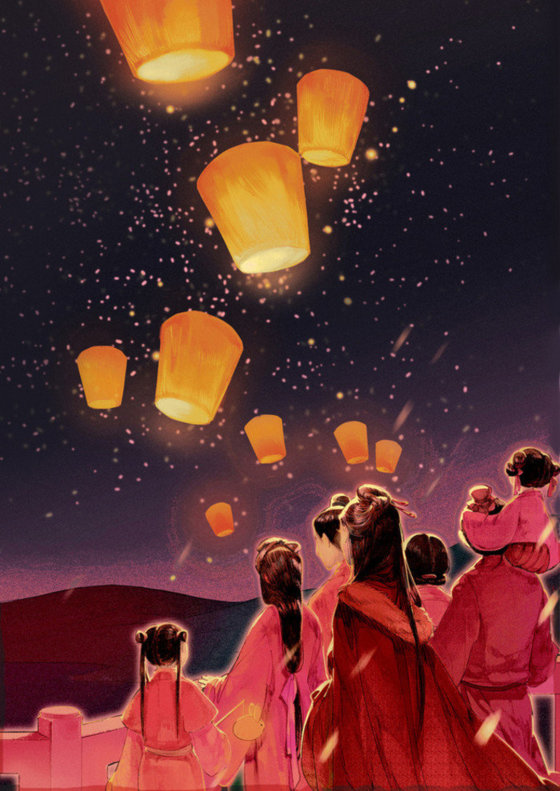 第九章：万灯齐绽寄所念（中 剧情） , 朝暮沾衣（古代1v1）(冷影)