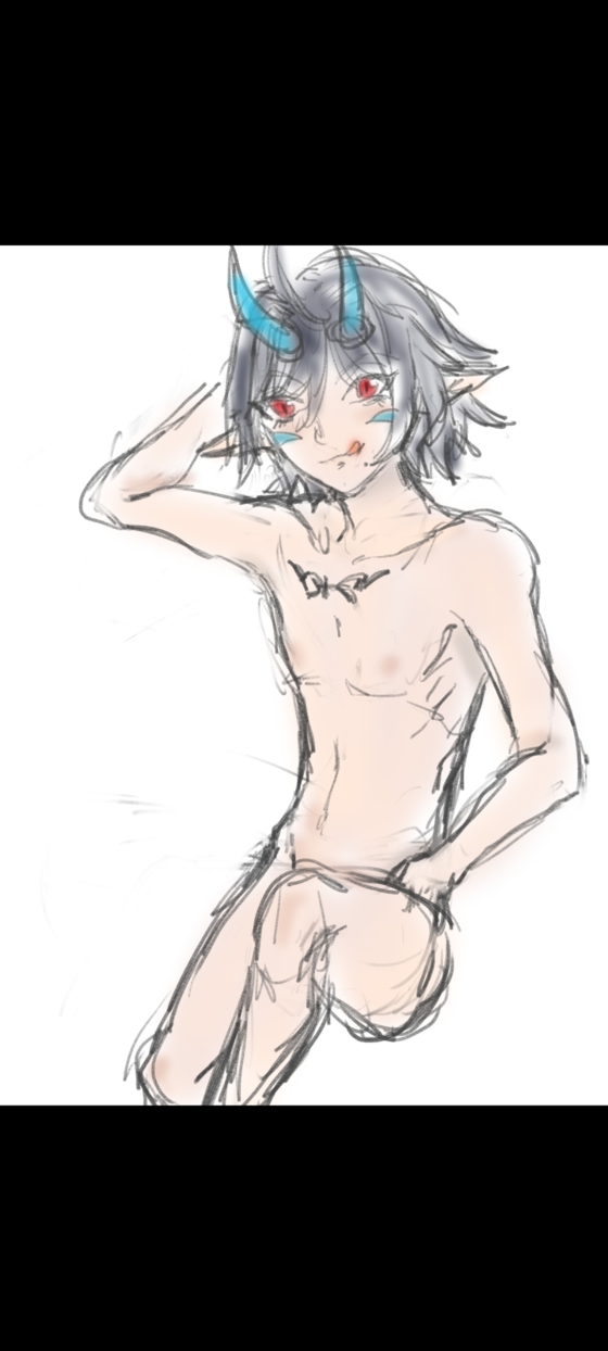 丢点草图，是之前写文会有的脑内画面 , 妖恋奇谭h同人合集(躺下装睡)