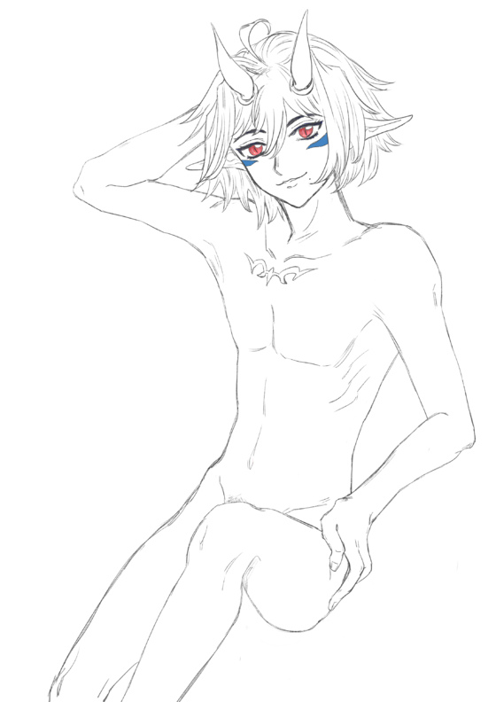 最近一直在练习画图 , 妖恋奇谭h同人合集(躺下装睡)