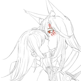 最近一直在练习画图 , 妖恋奇谭h同人合集(躺下装睡)