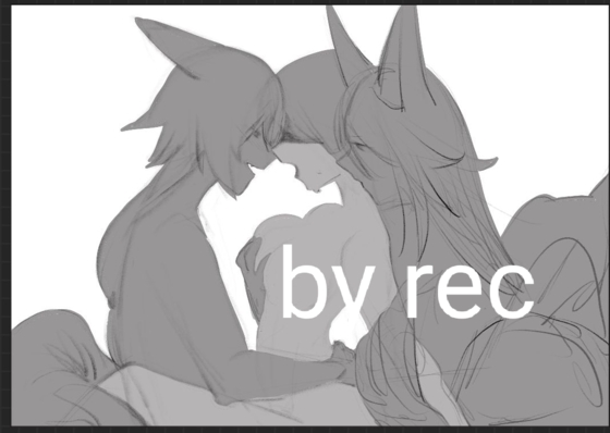 插播一个看图写话练习（九尾、乘黄x你，3p） , 妖恋奇谭h同人合集(躺下装睡)