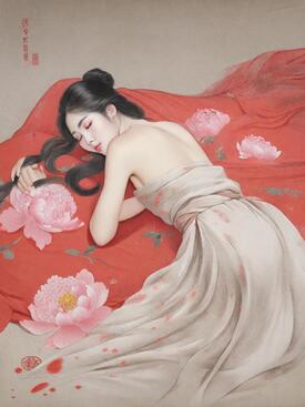 桃夭、褚总二三事·牡丹图A , 乱浮生（高干）(行may)