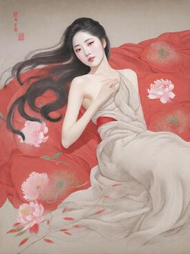 桃夭、褚总二三事·牡丹图A , 乱浮生（高干）(行may)