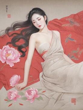 桃夭、褚总二三事·牡丹图A , 乱浮生（高干）(行may)