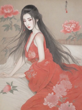 桃夭、褚总二三事·牡丹图B , 乱浮生（高干）(行may)